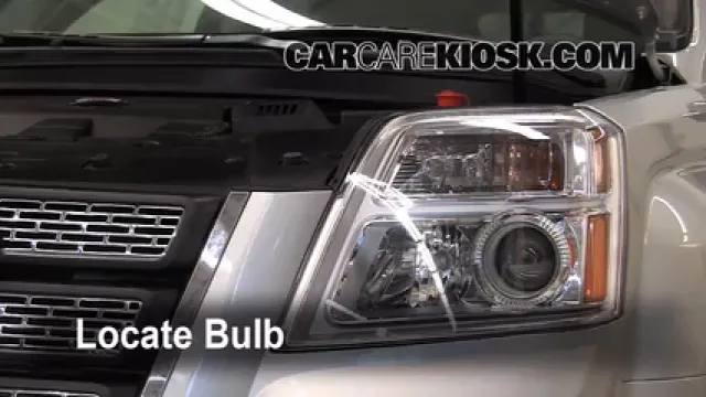 2010 GMC Terrain SLT 3.0L V6 Éclairage Feux de route (remplacer l'ampoule)